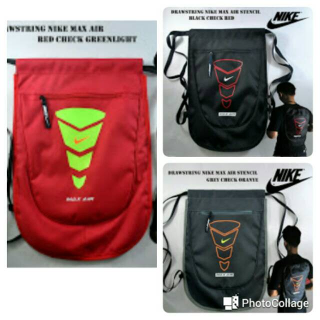 TAS SERUT NIKE MAX AIR - TAS NIKE - TAS SEKOLAH