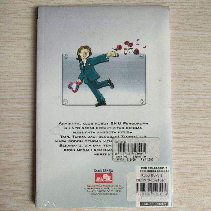 komik robot boys vol 1,2,3