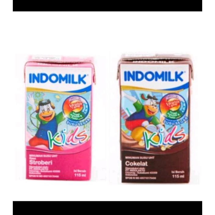 

susu INDOMILK kid coklat