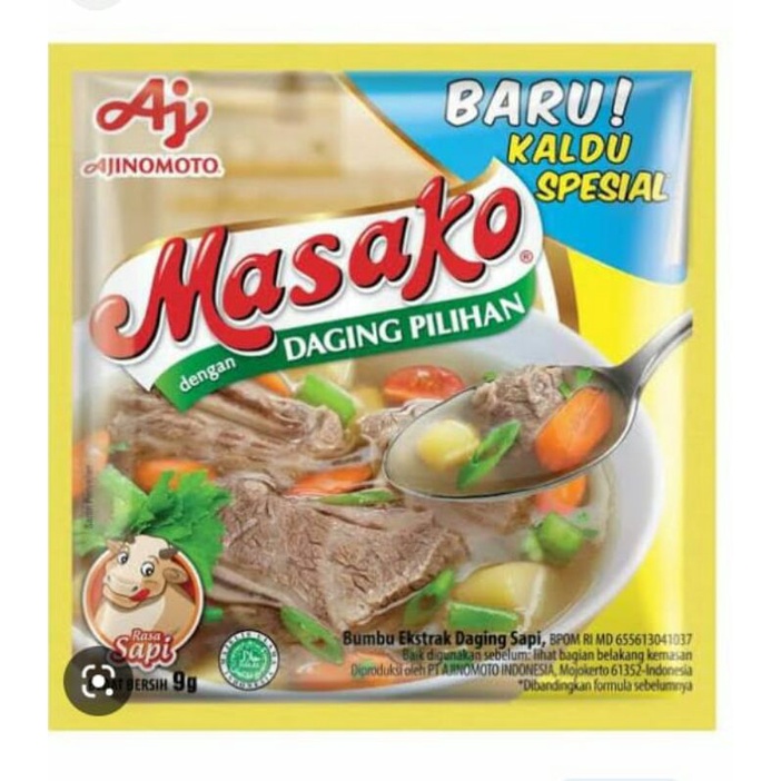 

penyedap masako rasa sapi renceng isi 12
