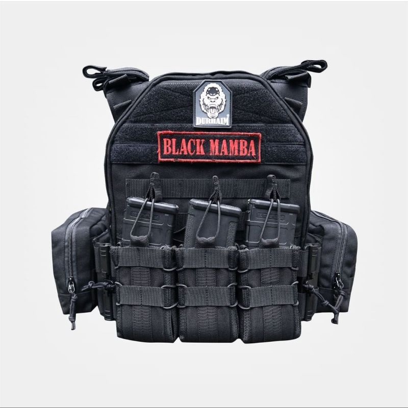 DURHAIM BLACK MAMBA | Flashmod Release System / Body Vest Blackmamba Original