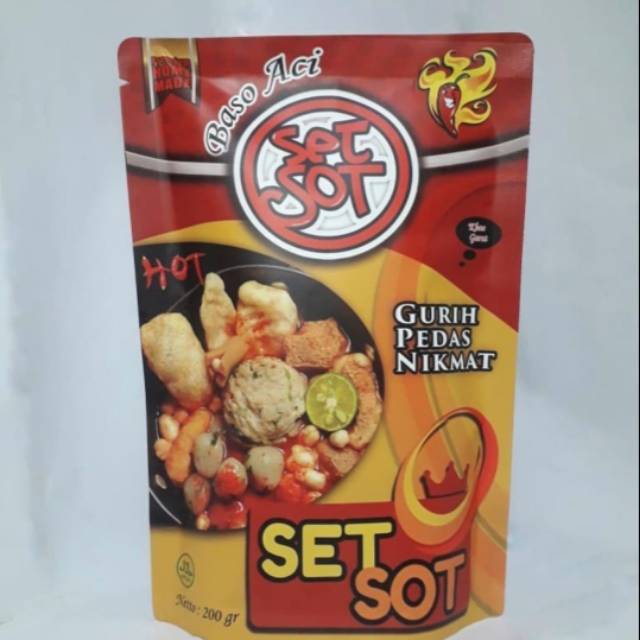 

Baso aci instan/ baso aci setsot