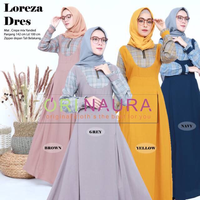 Gamis Loreza Ori Naura