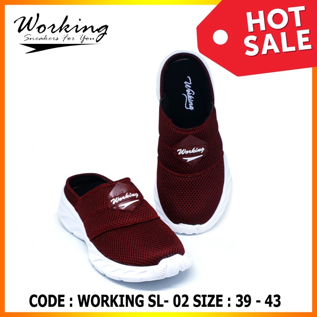 Working Sneakers For You Sepatu Pria Slop SL-02