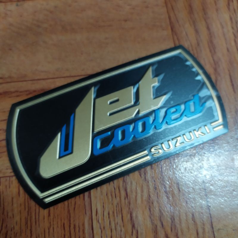 Emblem Jet Cooled Suzuki RC100 Original