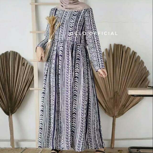 GAMIS BOHEMIAN YALINE / HOMEDRESS / GAMIS RAYON