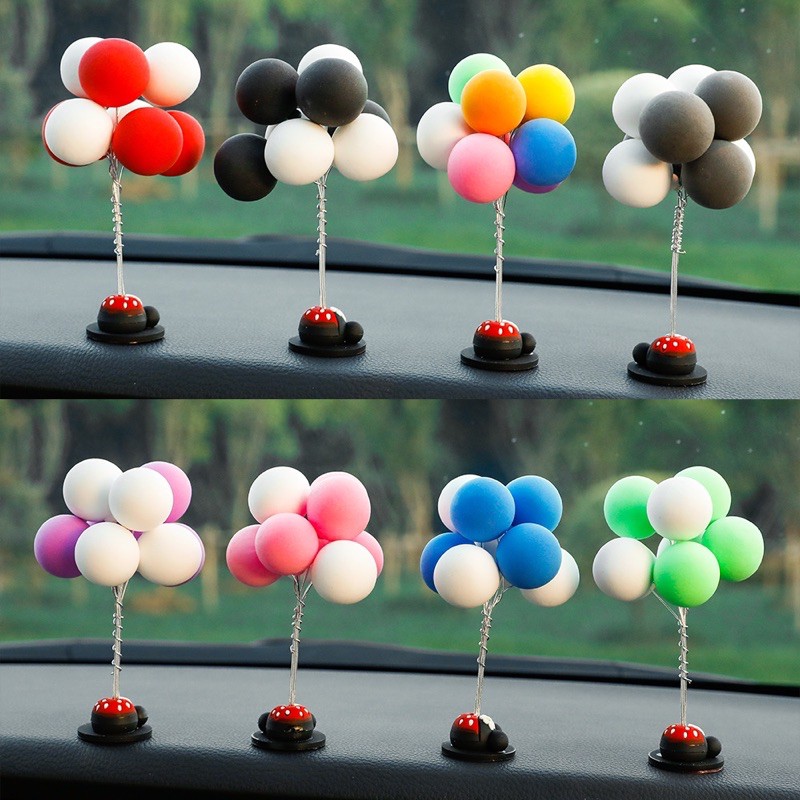 Termurah! Pajangan dashboard mobil balon hiasan balon mobil