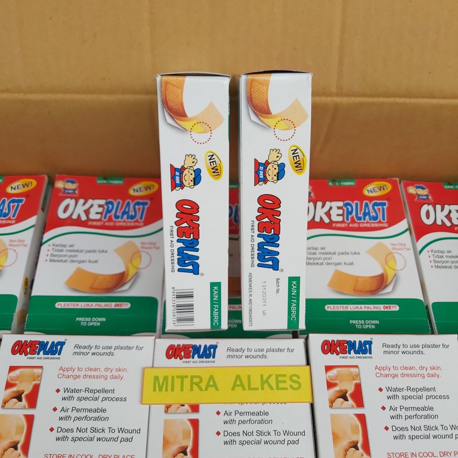 Oke Plast. OkePlast. Plester OkePlast. Plester Luka. l Plester Strip OK Plast.