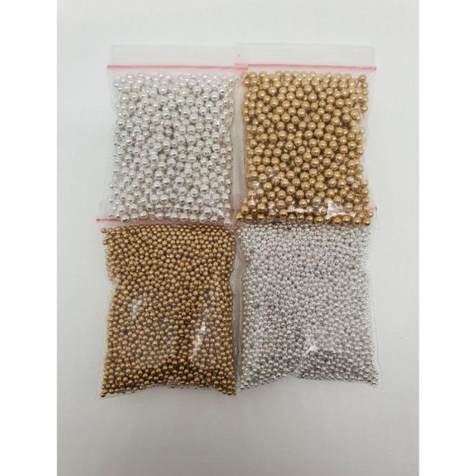 

Silahkan Order] Sprinkle Confetti Dekorasi Mutiara Pearl Gold Emas Hiasan Cup Cake Kue