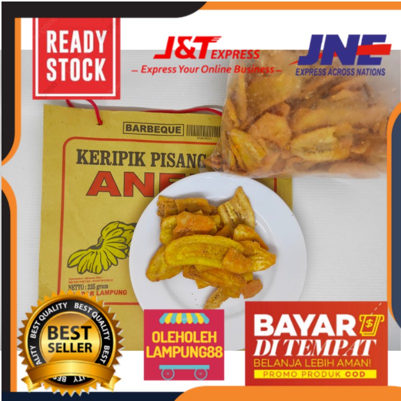 

Aneka Keripik Pisang Kepok Lampung Rasa Barbeque 225Gr Keripik Pisang Aneka Sari Rasa Yenyen Lampung