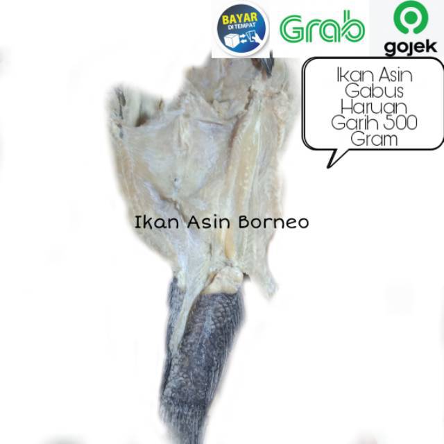 Ikan gabus  kering haruan super kalimantan 500 gram