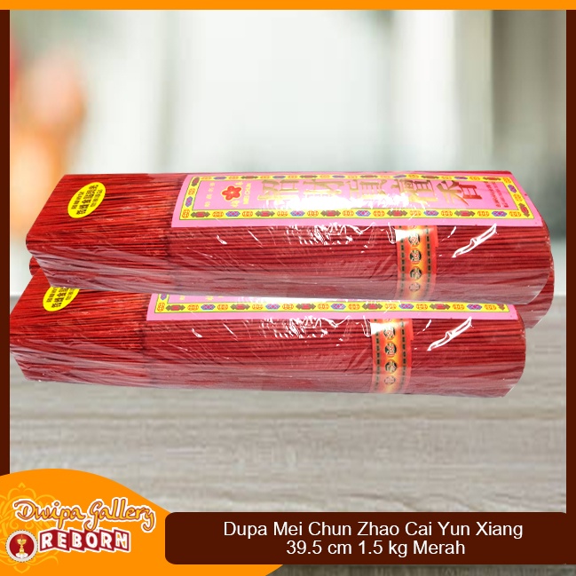 Dupa/hio Wangi Harum Mei Chun Zhao Cai Yun Xiang 39.5 cm 1.5 kg Merah