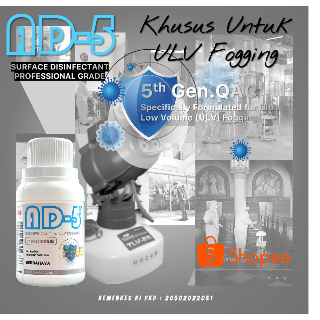 Fogger Disinfektan AD-5 Untuk ULV Fogging