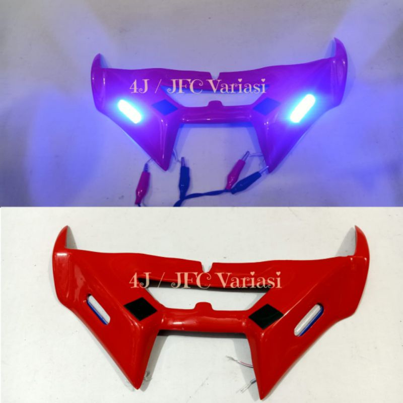 Winglet Variasi Honda Beat New FI + Lampu LED
