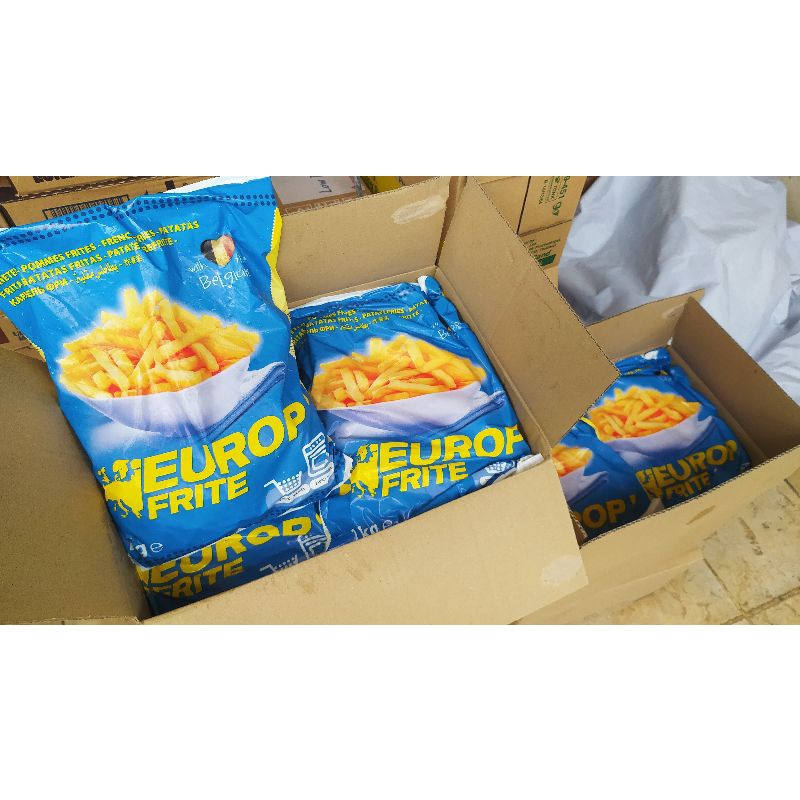 Promo Kentang Europ Belgian Frite Fries 1 Kg | Kentang Frozen