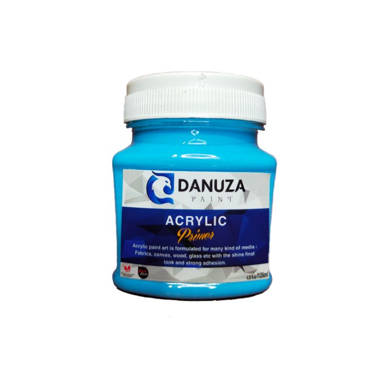 

Cat Lukis Danuza Sky Blue Acrylic Primer Paint 125 ml
