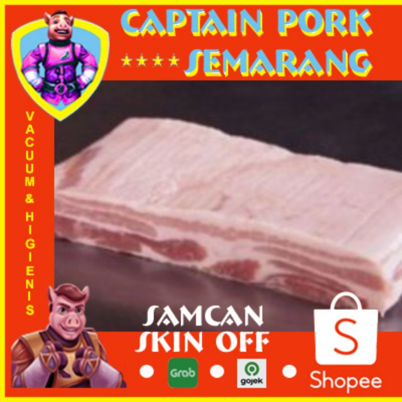 

SAMCAN SKIN OFF / TANPA KULIT ( Rp140.000/KG )