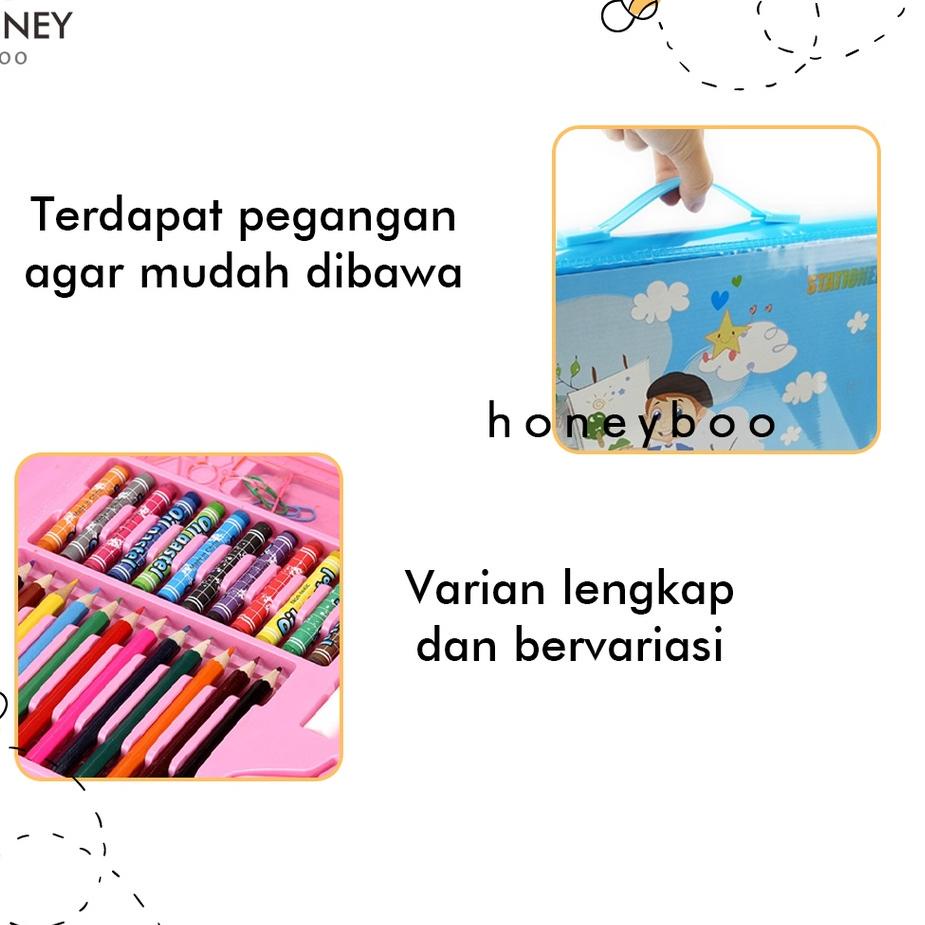 

⸨MuM♟⸩ ⭐️ Honey Boo - Krayon Alat Lukis Mewarnai 86pcs Crayon 86pcs //Harga Murah