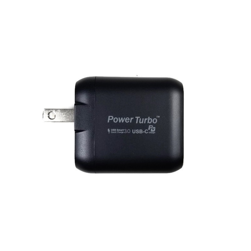 WIWU POWER TURBO TX-P218QD - Dual USB Charger - Type-C and QC3.0 - 18W - Charger 18W MAX Dual Port