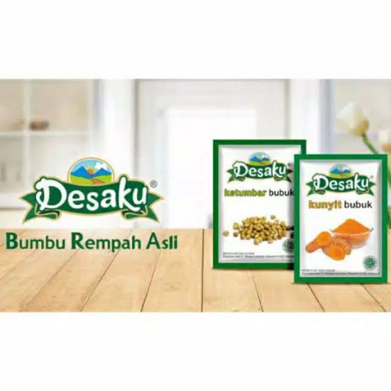 

Desaku Bumbu Rempah Asli / Bumbu Ketumbar Kunyit Ecer 10gr