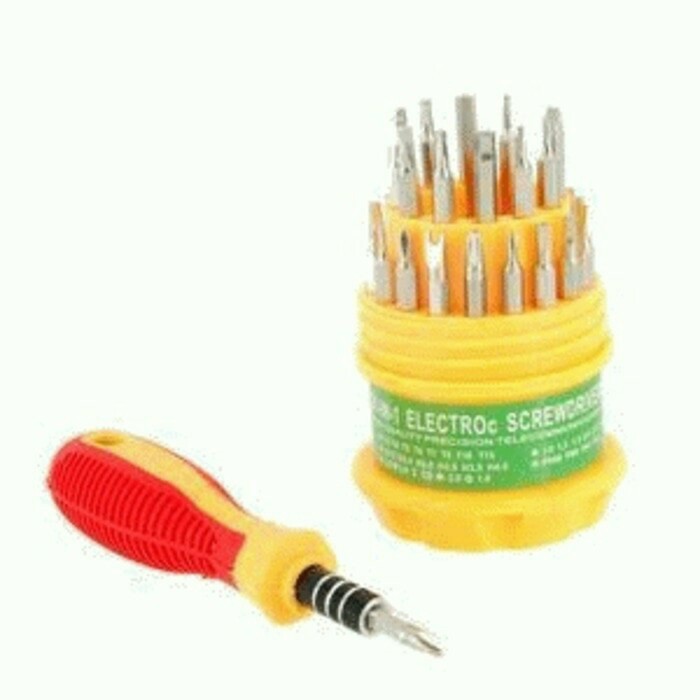 OBENG SET TELUR 31 in 1 T31 OBENG SERVICE TOOL KIT MULTI FUNGSI [PM]