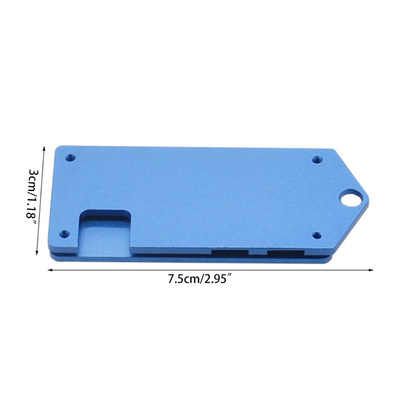 Btsg Untuk Raspberry Pi Kipas ABS Pelindung Untuk Case Metal Enclosure Blue Untuk Pi Zero fo