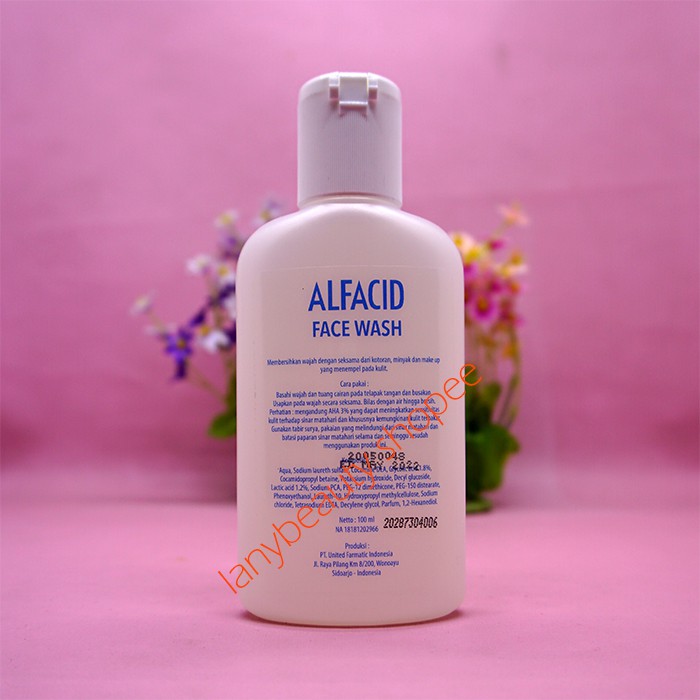 alfacid face wash