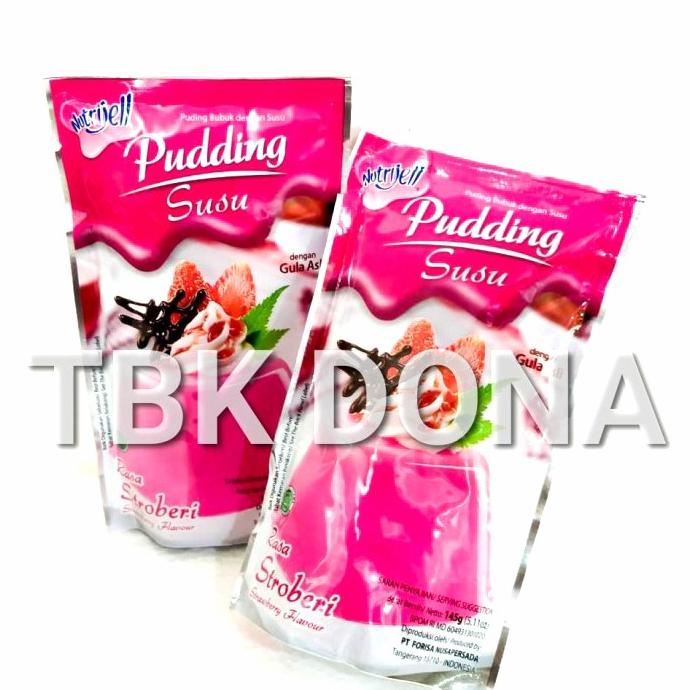 

Pudding Susu Nurijell Rasa Stroberi 145gr BERMUTU Kode 692