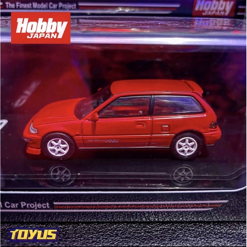 Hobby Japan - HONDA CIVIC EF9 SIR II CUSTOMIZED VER RED