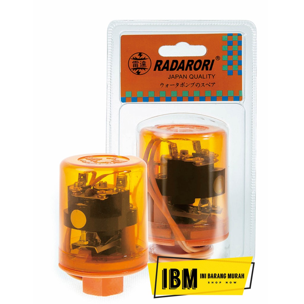 RADARORI RD-88 3/8” Otomatis (Pressure Switch) Pompa Air