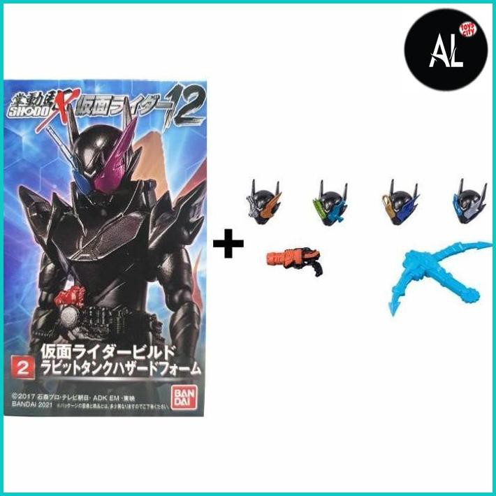 Al Shodo-X Kamen Rider 12 Build Rabbit Tank Hazard Form & Extension Part