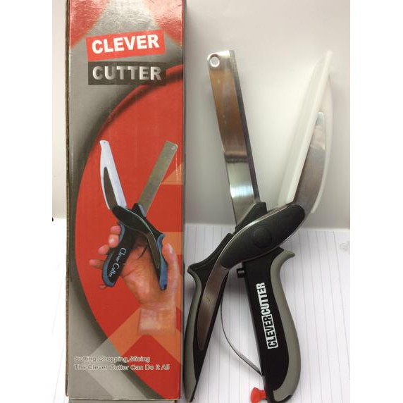 

TERMURAH SEINDONESIA clever cutter / pisau gunting / gunting dapur / gunting sayur TERMURAH