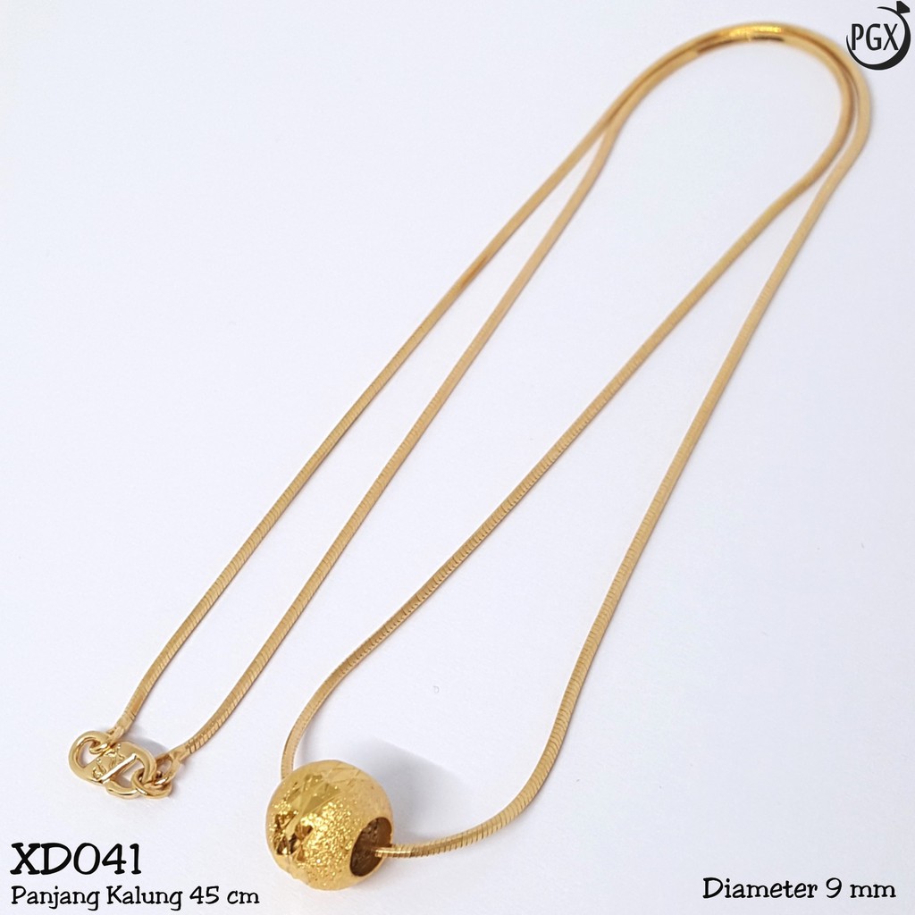 PGX Kalung Wanita Xuping Aksesoris Fashion Perhiasan Lapis Emas Premium - XD041