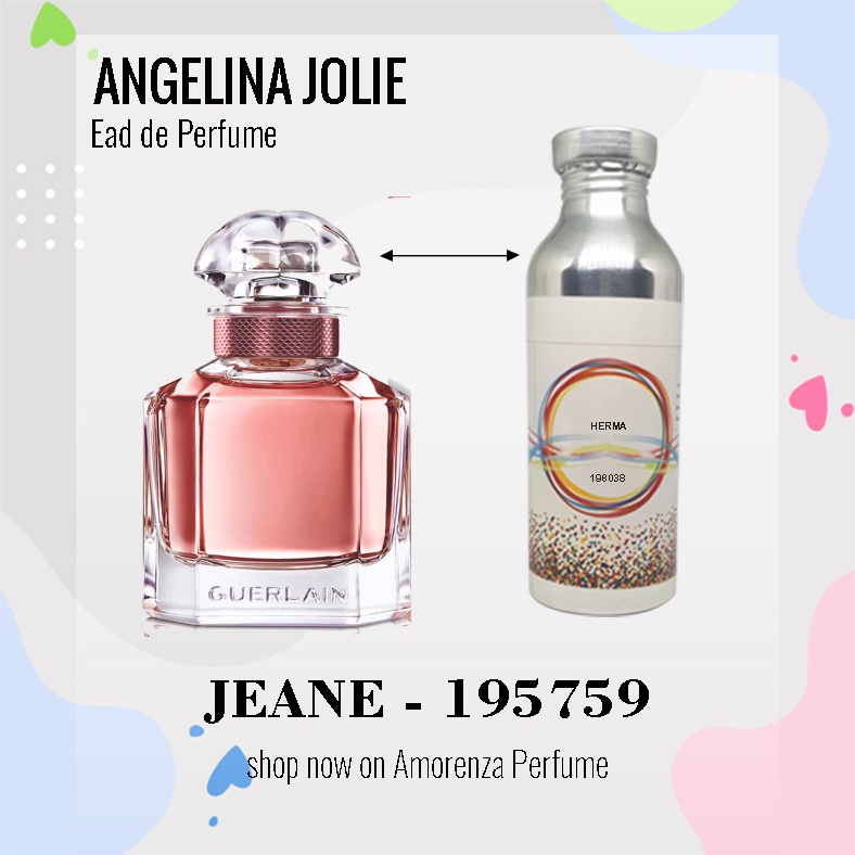 BIBIT PARFUM MURNI ANGELINA JOLIE - JEANE NICA FRAGRANCE 500 ML SEGEL PABRIK