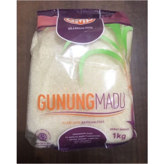 

Gula Pasir Kristal Putih GMP Kemasan 20x1kg — Gosend Only!!