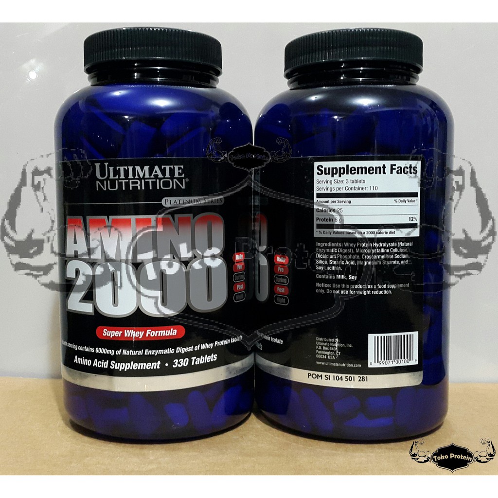 Eceran Amino 2000 Ultimate Nutrition Ecer Keteng Repack Per Butiran