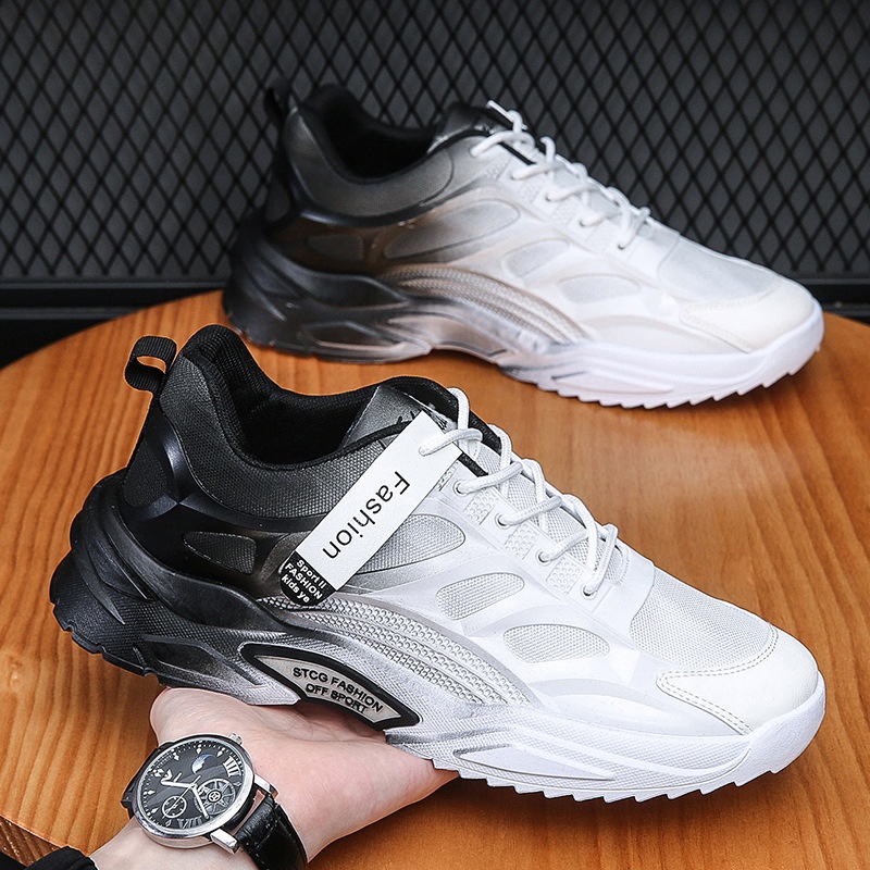 Sepatu pria sneakers Import FASHION gaya terbaru model Korea bisa COD