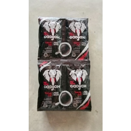 Kopi Tubruk Gadjah / Kopi Gajah / Kopi Hitam Murni tanpa Gula