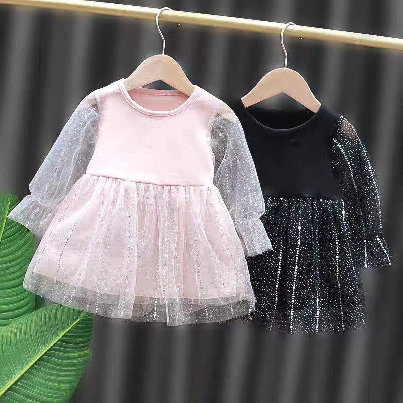 BARU! LIA021 - Dress Korea Bayi 0-4 tahun Perempuan Fashion Terlaris Baju Pesta Pergi Jalan