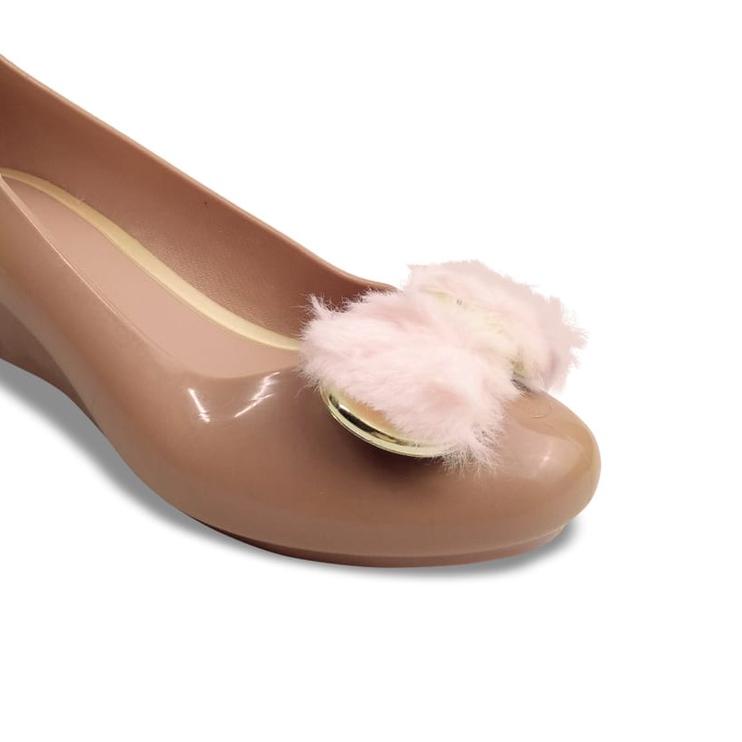 ☉ Collin - Sepatu Jelly Wedges / Wedges Slip On Wanita - B88 ℗