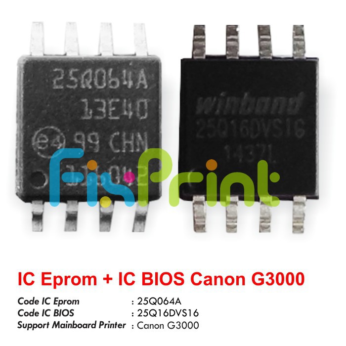IC Reset Printer Canon G3000  IC Eeprom Resetter Canon G3000  IC Reset Counter BIOS Firmware G3000