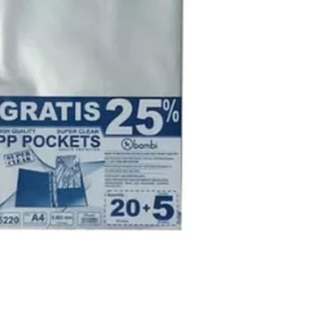 

☇ Bambi Document Pockets 5220 A4 ♪