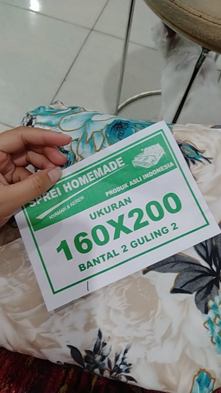 Sprei Homemade Motif Bunga Dewasa Anak Karakter Maliza