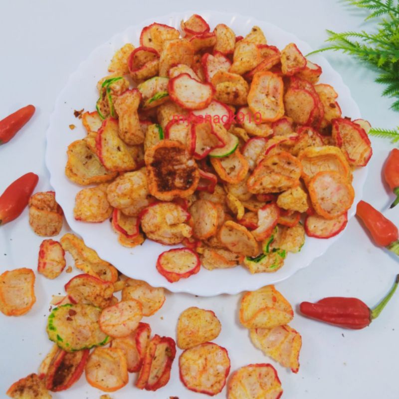 

Kerupuk Bantet Seblak Kering Seblak Kencur Super Pedas Gurih