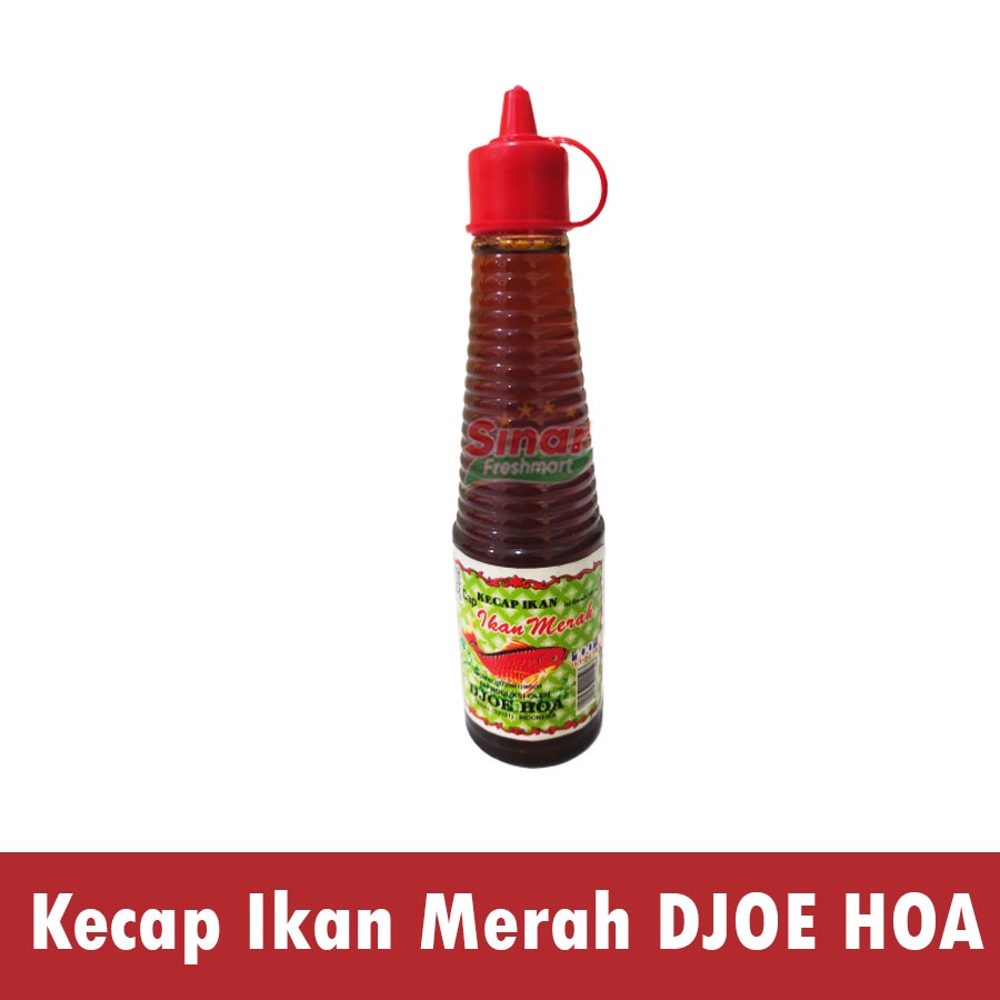 

[SINAR.FRESHMART] KECAP IKAN MERAH DJOE HOA [140ml]