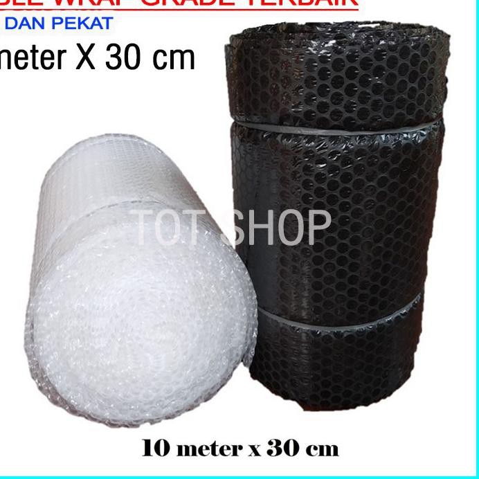 

HOT SALE!! KODE-288 BUBBLEWRAP 10 meter x 30 cm BUBBLE WRAP PLASTIK BUBBLE TEBAL PREMIUM