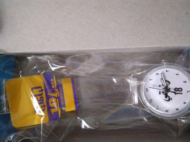 Jc-007b \ Jam Custom \ Bisa Custom Sesuai Keinginan \ Hadiah \ Ultah \ Pernikaha \ Qq Transfaran