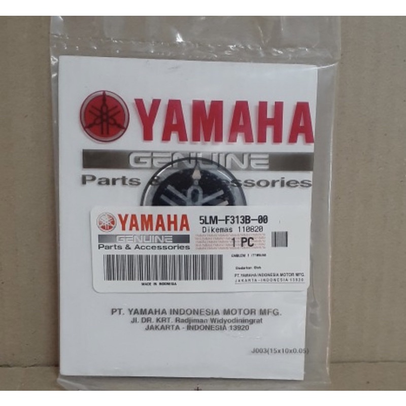 Emblem Yamaha Nouvo Lele Jupiter Z 5LM-F313B-00 Asli