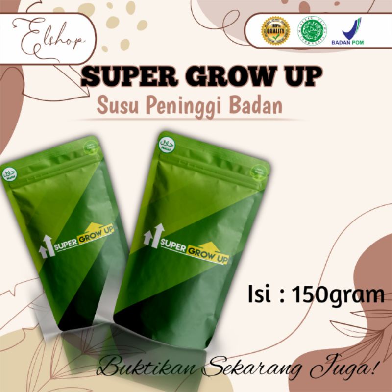 

SUPER GROW UP-Susu peninggi badan/suplemen peninggi badan