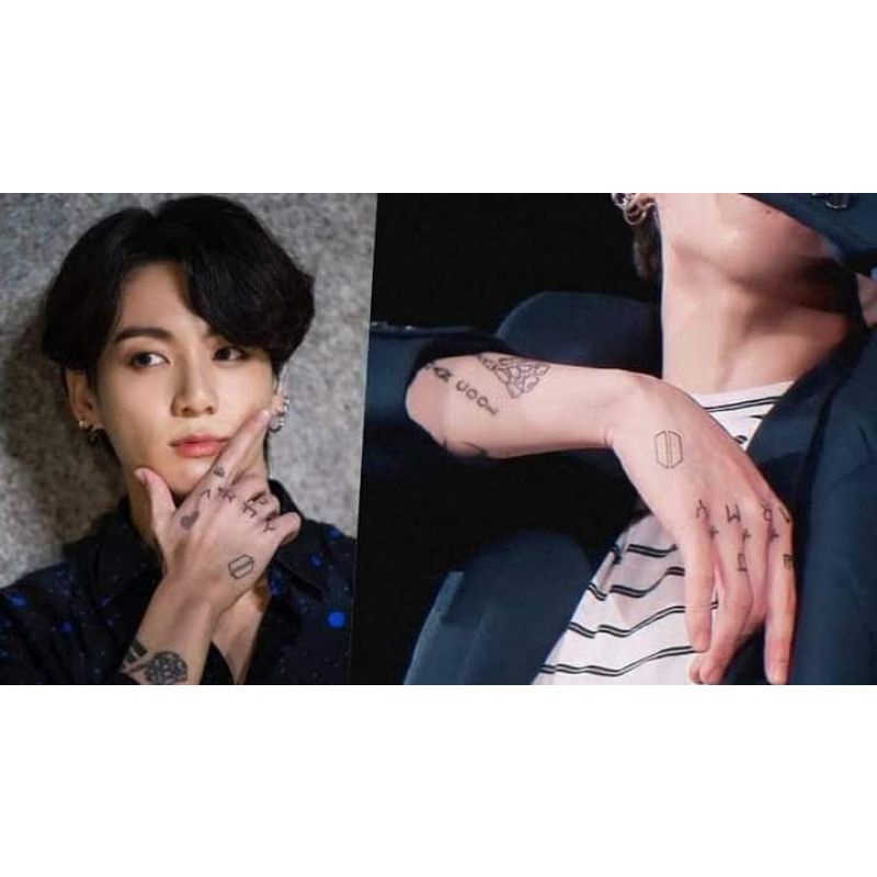 TATO JUNGKOOK BTS (temporer)